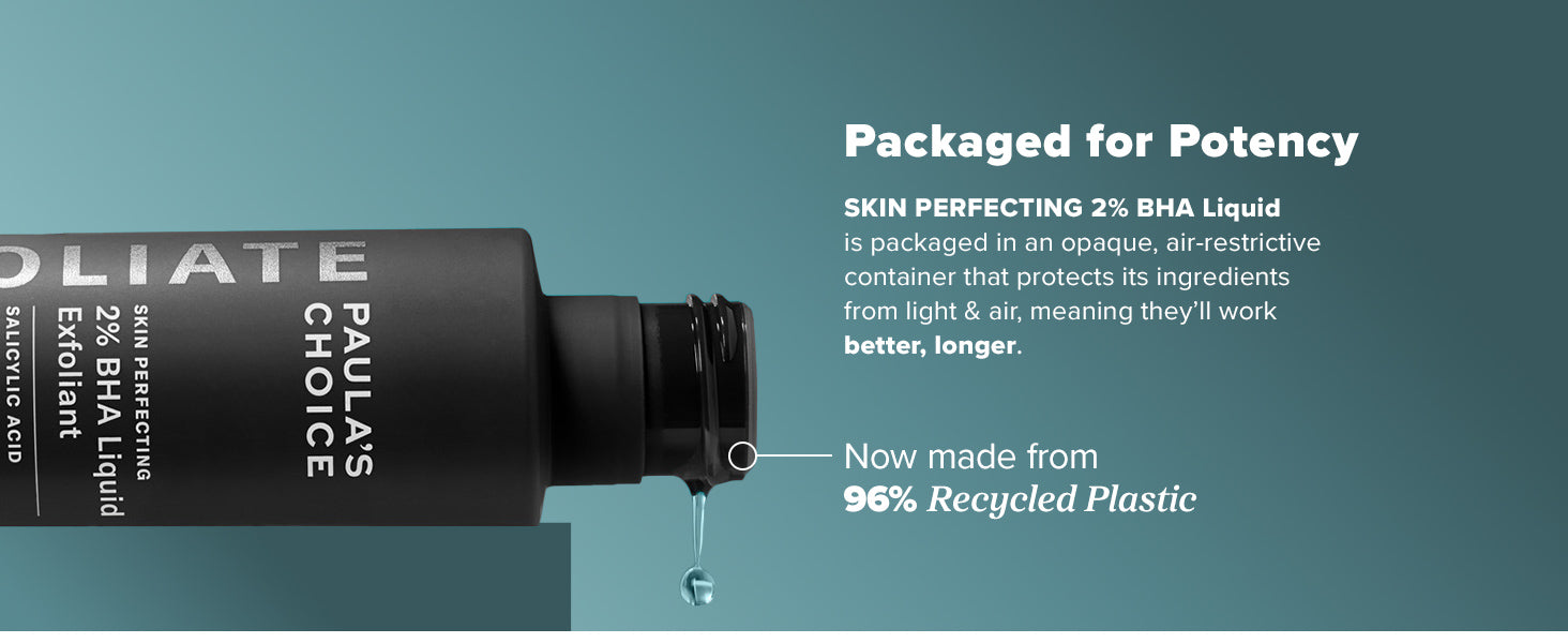 Paula's Choice SKIN PERFECTING 2% BHA Liquid Salicylic Acid Exfoliant-Facial Exfoliant for Blackheads, Enlarged Pores, Wrinkles & Fine Lines 24hrsmart